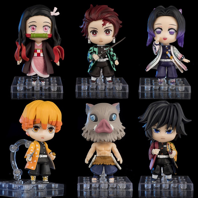 bộ sưu tập sở thích✸Lưỡi kiếm của quỷ ám Jirou Nedouzi Vợ tôi Zenitsu Bướm nhẫn Inosuke Tomioka Yiyong Búp bê xung quan
