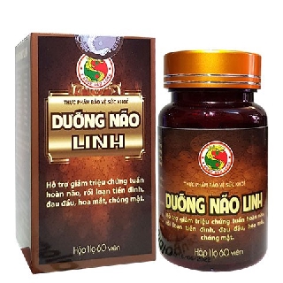 Dưỡng Não Linh hỗ trợ điều trị thiếu máu não, rối loạn tiền đình-Y dược Bảo Long