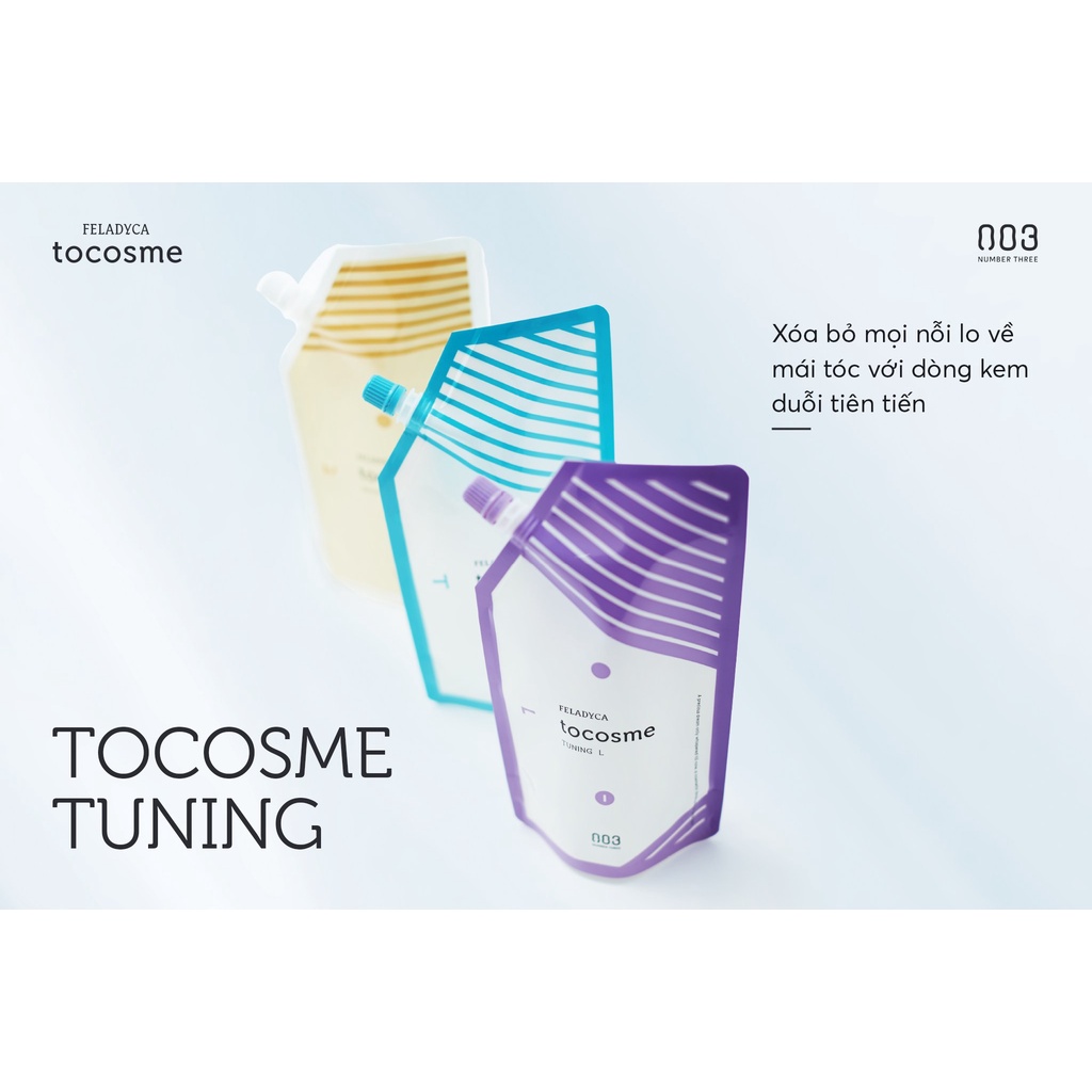 Kem duỗi cao cấp Tocosme Tuning 003 Number Three 400mlx2