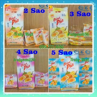 Bánh Pía Tân Huê Viên Đậu Xanh Sầu Riêng (3Sao đến 5Sao)