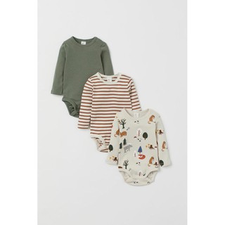 Set 3 body bé trai HM US Auth size 6-18m