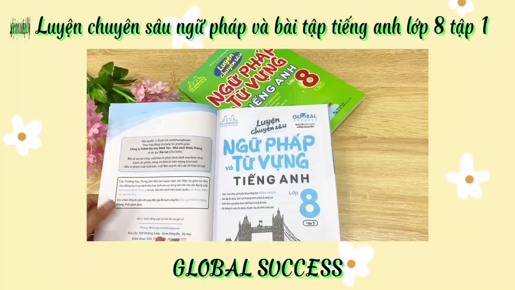 Sách - GLOBAL SUCCESS - Luyện chuyên sâu ngữ pháp và từ vựng tiếng anh lớp 8 tập 1 | BigBuy360 - bigbuy360.vn