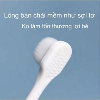 Bàn chải răng lông tơ siêu mềm cho bé