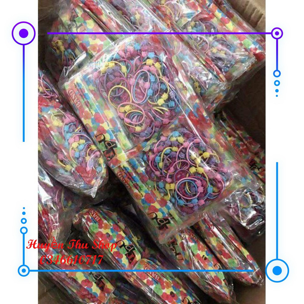 Combo 50 dây buộc tóc cho bé