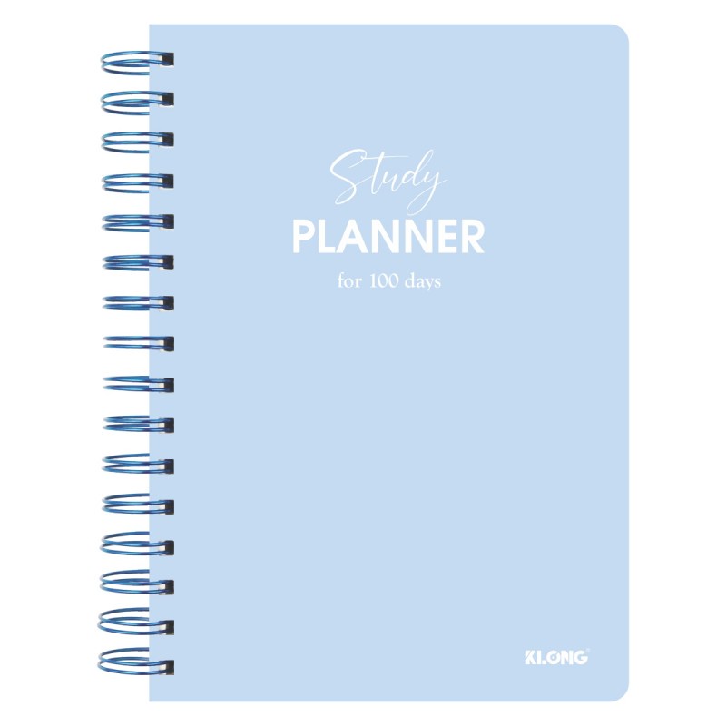 Sổ kế hoạch Study Planner A5 160 trang lò xo kép Klong MS 946