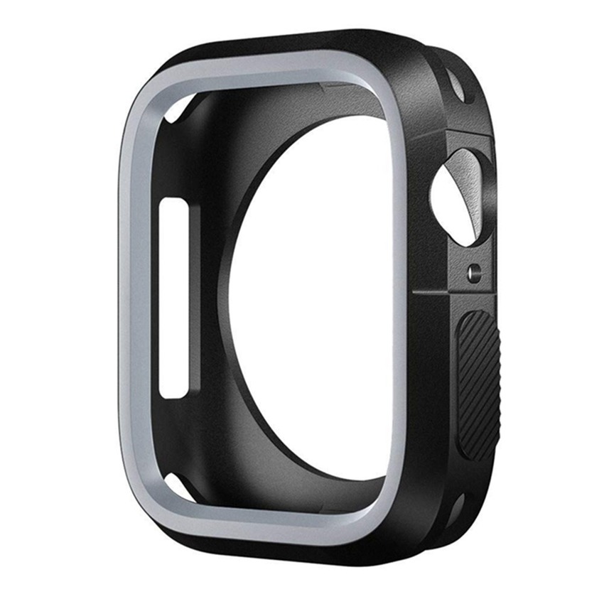 Khung silicon bảo vệ mặt động hồ Iwatch 5 Series 6 SE 5 4 3 2 1 Apple Watch 44mm 40mm 38mm 42mm tiện dụng