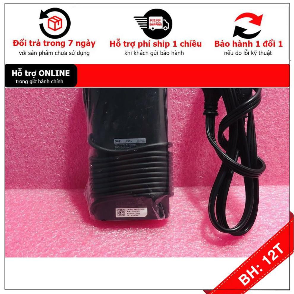 [BH12TH] ⚡️[Sạc zin]Sạc laptop Dell 19.5V 6.67A 130W có đèn báo ZIN
