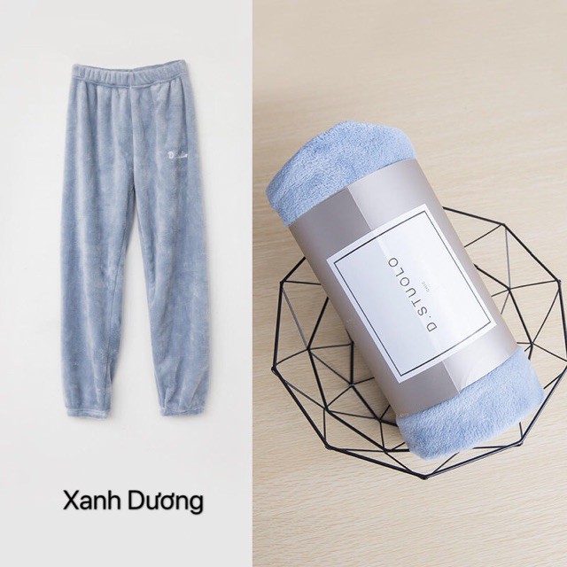 Quần ngủ nữ 💚CAM KẾT CHUẨN💚jogger bông giữ nhiệt mùa đông chất liệu nỉ ấm | BigBuy360 - bigbuy360.vn