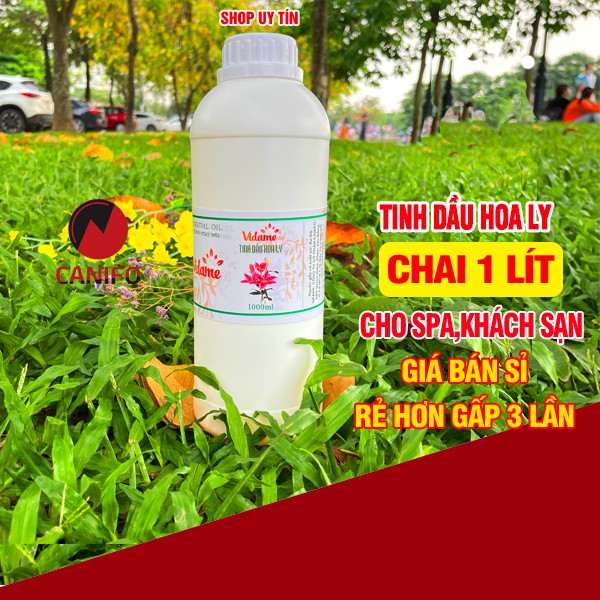 Tinh dầu hoa ly 1 lít Canifo đạt tiêu chuẩn kiểm định, tinh dầu thơm xông phòng, khử mùi hiệu quả