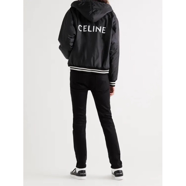 Áo khoác C3line varsity jacket with hood ss21