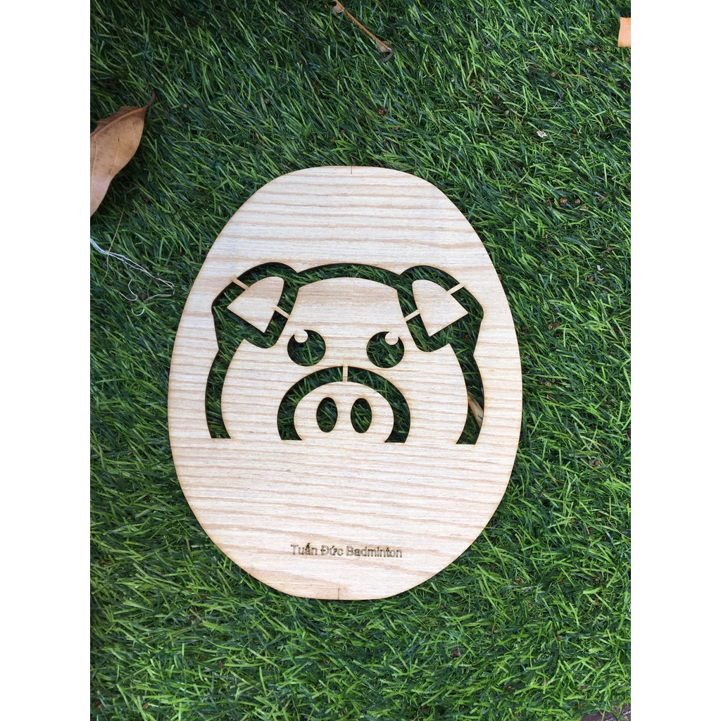 Logo mặt vợt siêu đẹp, siêu dễ thương