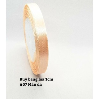 Ruy băng lụa 1 cm/cuộn