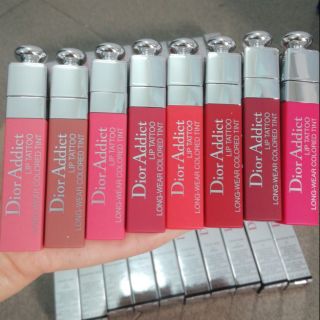 🌺🌺SON KEM LÌ DIOR TATTOO CÁC MÀU 251,421,451,571,641,661,761,771,881e