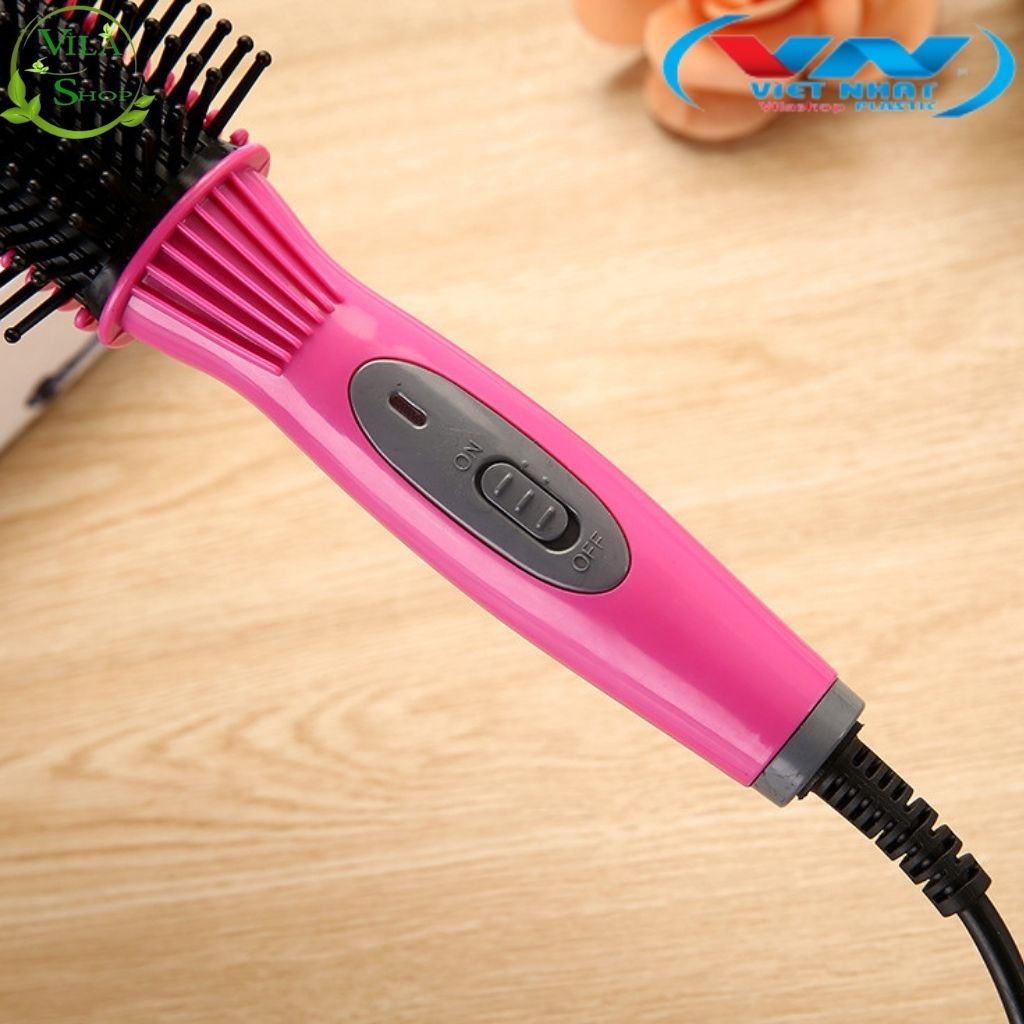 Lược Điện Nova 8810 Chải Tóc Tạo Kiểu- Chải Phồng - Duỗi Tóc - Tạo Kiểu - Công nghệ Hàn Quốc