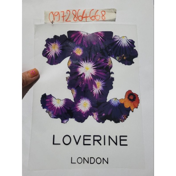 Hình dán ủi nhiệt chữ )(