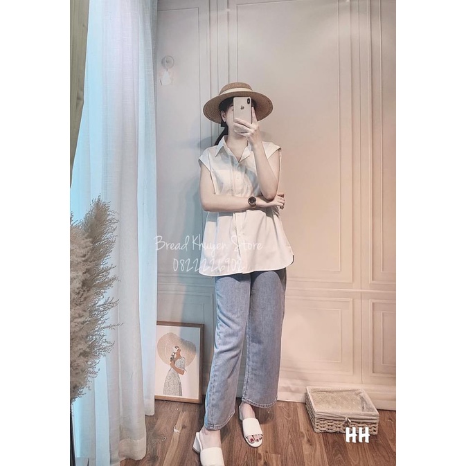 ÁO GU GẤU TRÒN TAY GẬP TÚI NGỰC