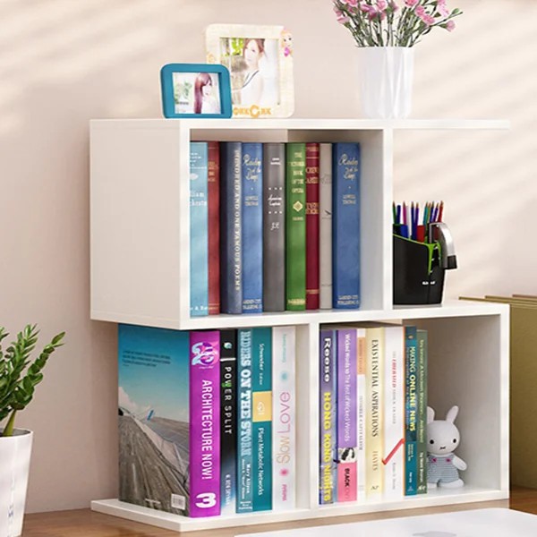 Giá Sách, Kệ Sách Gỗ Để Bàn Làm Việc Thiết Kế Nhỏ Gọn - GHC 2409