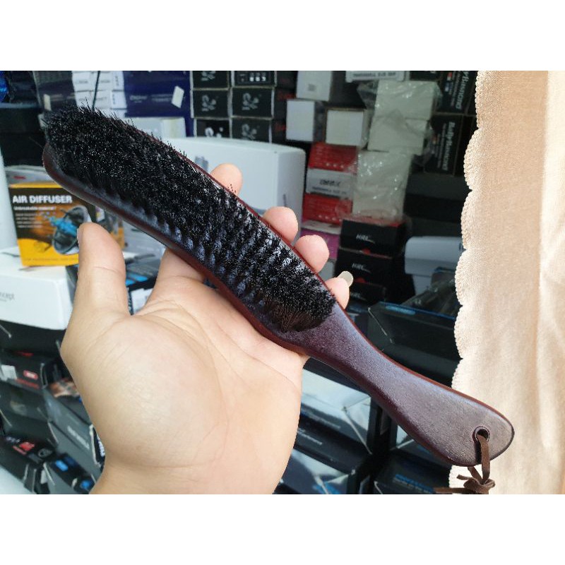 Chổi Phủi Tóc Barber, Cây Phủi Tóc Barber 22cm Lông Mềm Phủi Cực Sạch.(Ảnh thật)