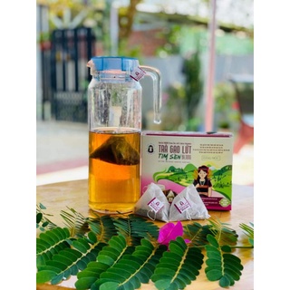 Trà gạo lứt tim sen Bh.nong túi lọc 20 túi x 15g