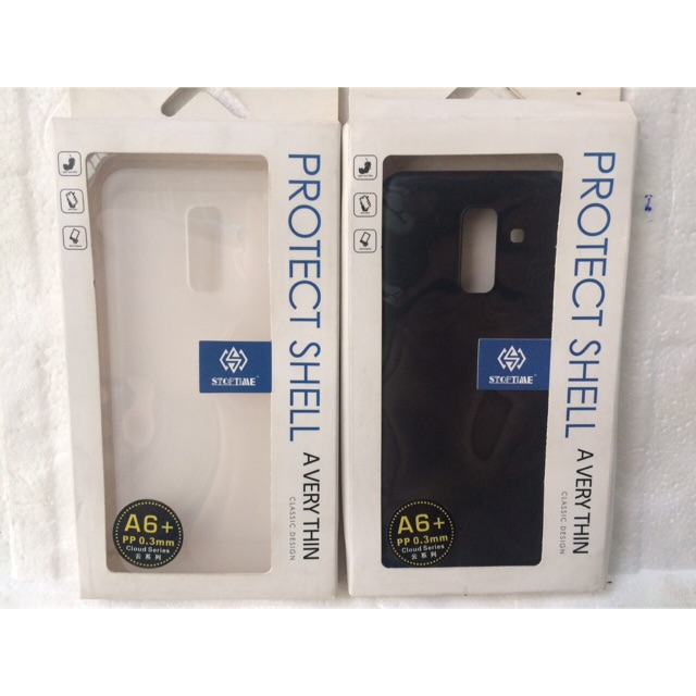 Ốp lưng siêu mỏng Stoptime Samsung A6 plus
