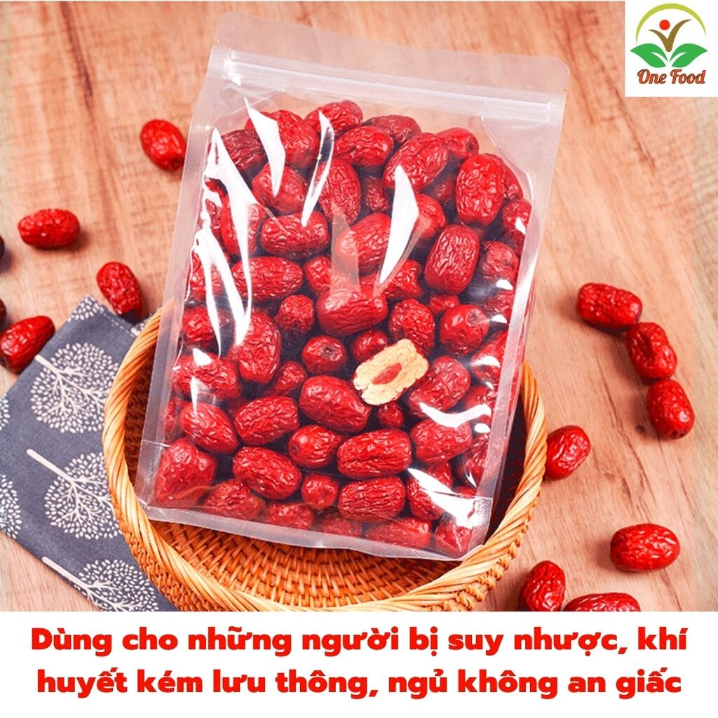 Táo Đỏ Thượng Hạng - TÁO TÀU sấy dẻo không đường - Dưỡng huyết, dưỡng nhan, an thần - Đồ Ăn Vặt - OneFood68