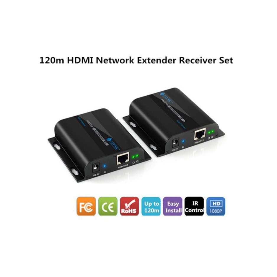 HD Extender 120M (Nối Dài HDMI bằng Dây LAN 120m)