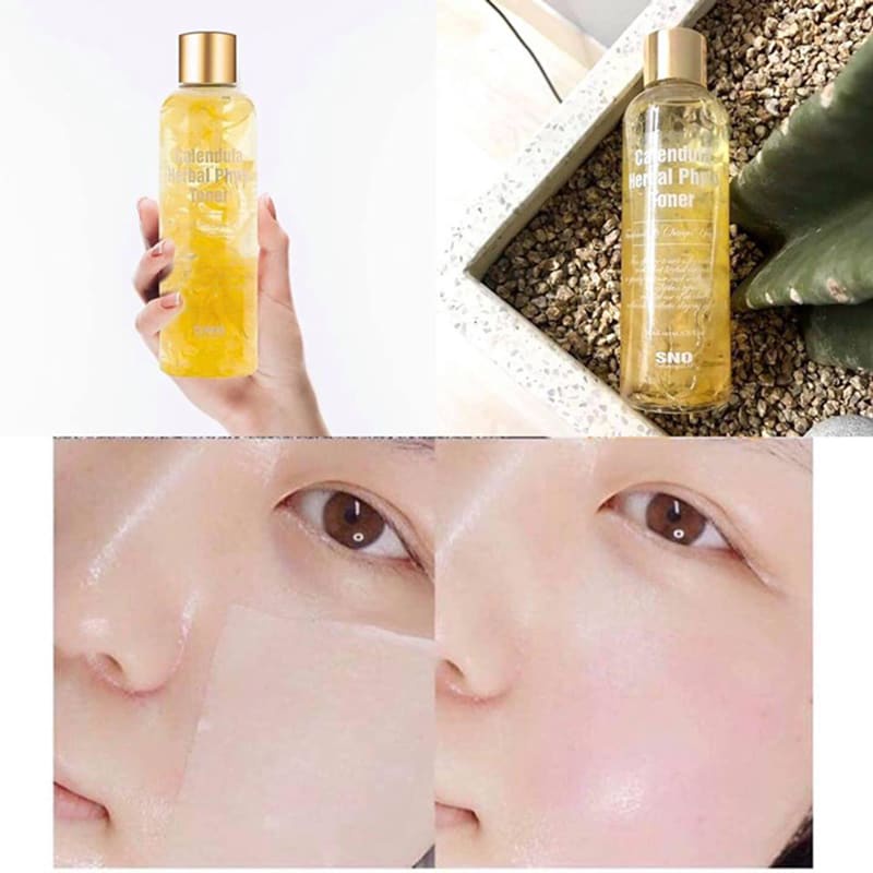 Toner hoa cúc SNO Calendula Herbal Phyto Hàn Quốc dưỡng ẩm, cân bằng da, mờ thâm sạm, se khít lỗ chân lông