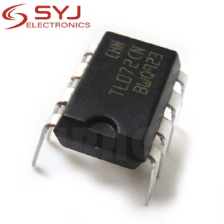 Bộ 10 linh kiện điện tử Tl072Cn Tl072 Tl072C Tl072Cp Dip-8 Mosnjm072D 072d cao cấp