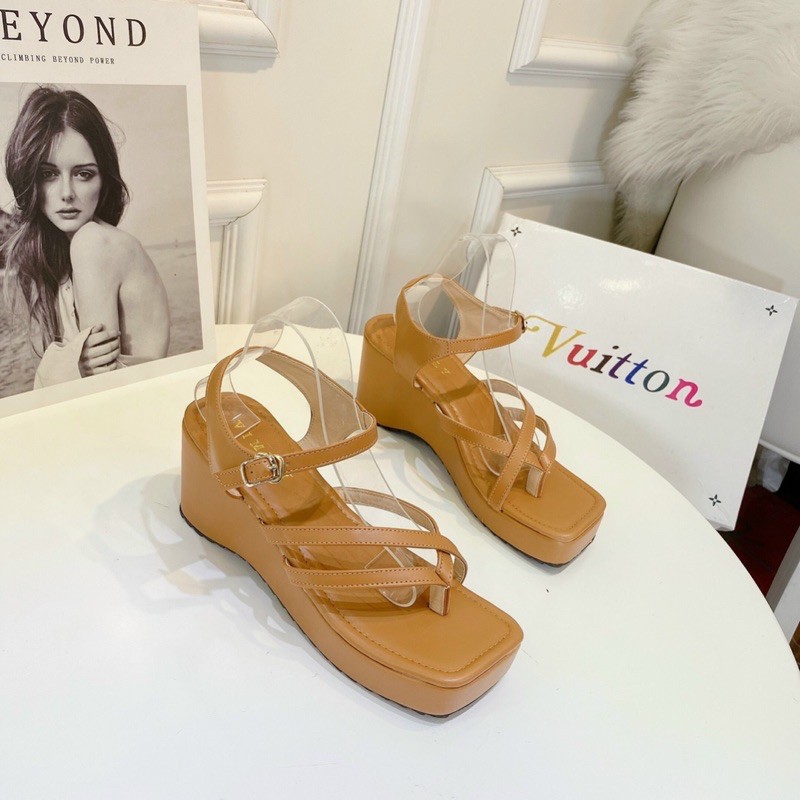 SANDAL KẸP XUỒNG CAO 6P SIÊU XINH