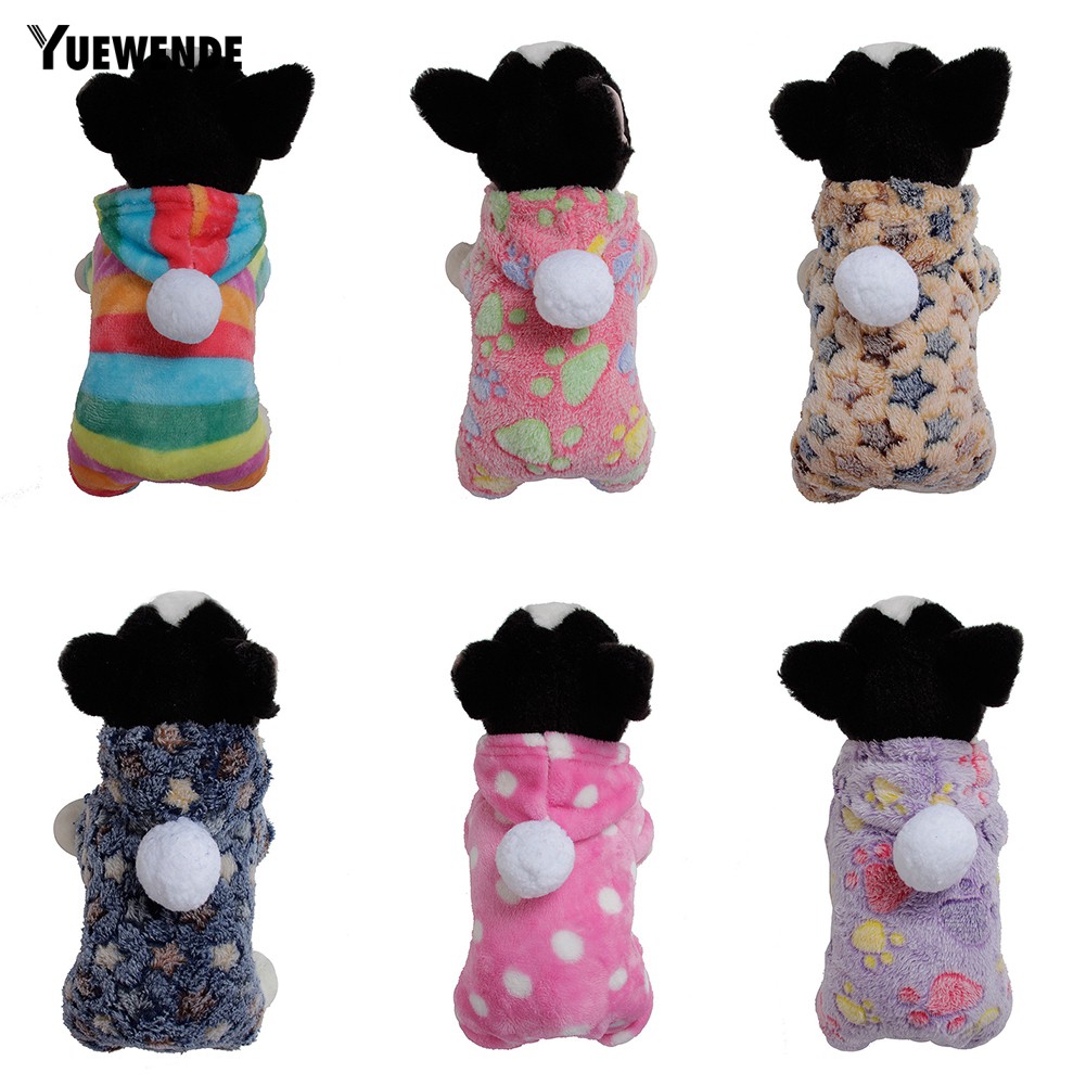 Áo Khoác Hoodie Chấm Bi Ngôi Sao Dành Cho Thú Cưng