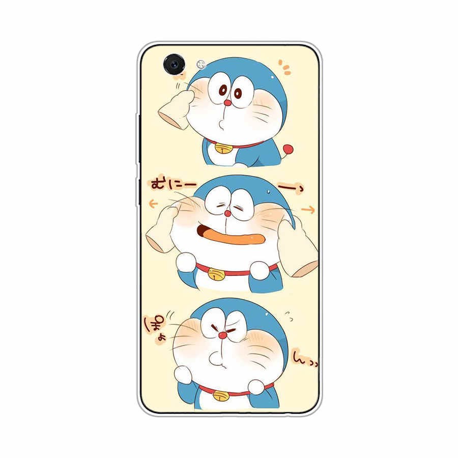 Ốp Lưng Điện Thoại Bằng Silicone Tpu Mềm Hình Doraemon Cho Vivo Z1X / Y67 / V5 / V5S / Y66 / Y51 / Y20 2021