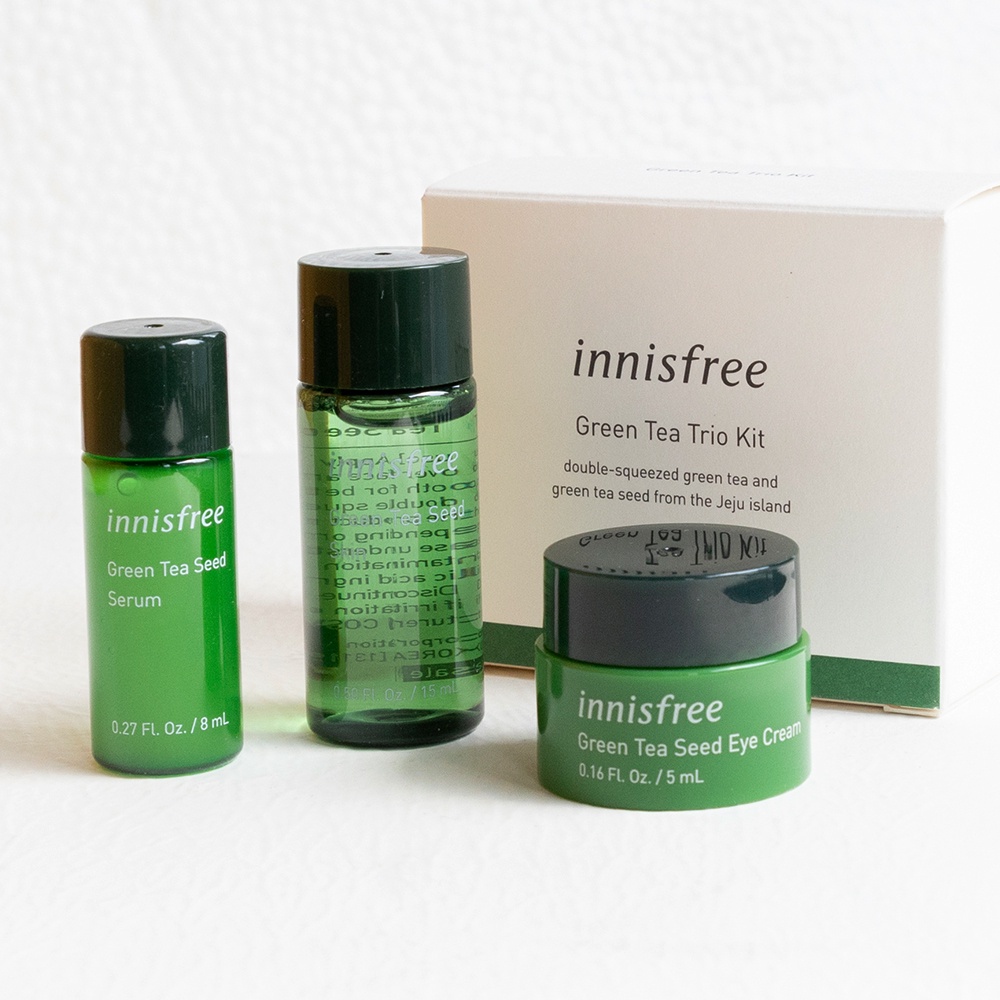 [HB Gift] Set kit trà xanh 3 món Innisfree Green Tea Trio Kit