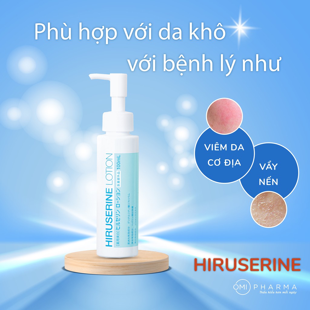 Sữa Dưỡng Mềm Mịn Và Làm Trắng Da Hiruserine Lotion (100ml)