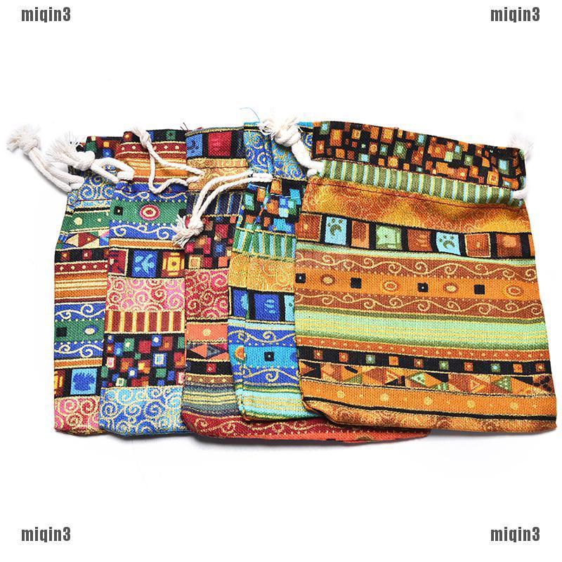 Túi Dây Rút Thổ Cẩm Cho