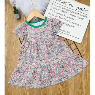 ĐẦM COTON BÉ GÁI SIZE 9-24KG
