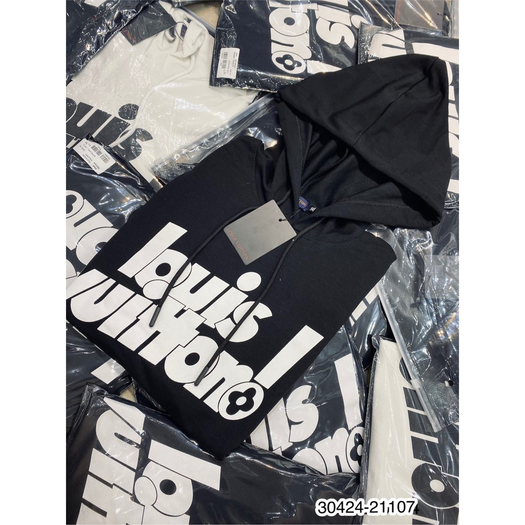 Áo nỉ mũ hoodie Lv in hình siêu hot_Áo nỉ hoodie nam nữ cao cấp