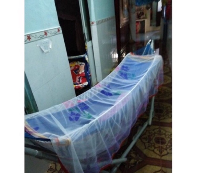 Mùng chụp võng chống muỗi cho bé