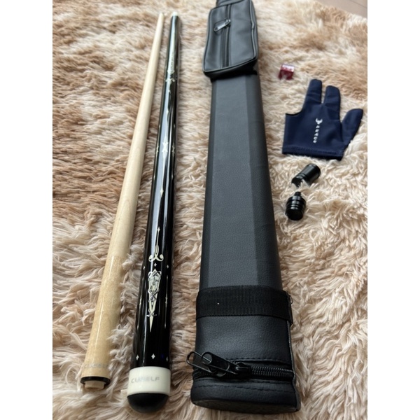 Gậy bida cá nhân chơi 3C chuyên nghiệp tặng combo bao da, găng tay, lơ cá nhân