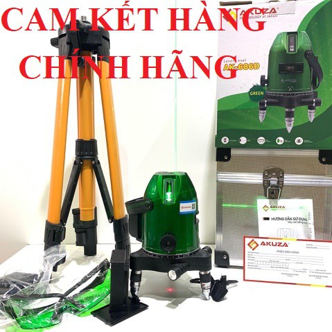 Máy cân bằng laze xanh Bóng Gim AKUZA AK 686D - Máy Cân Mực Laze AKUZA AK 686D