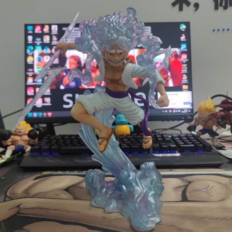 Mô Hình Đồ Chơi Nhân Vật Luffy Gear 5 Monkey D Luffy Trong Phim Hoạt Hình &quot;One Piece&quot; 27cm