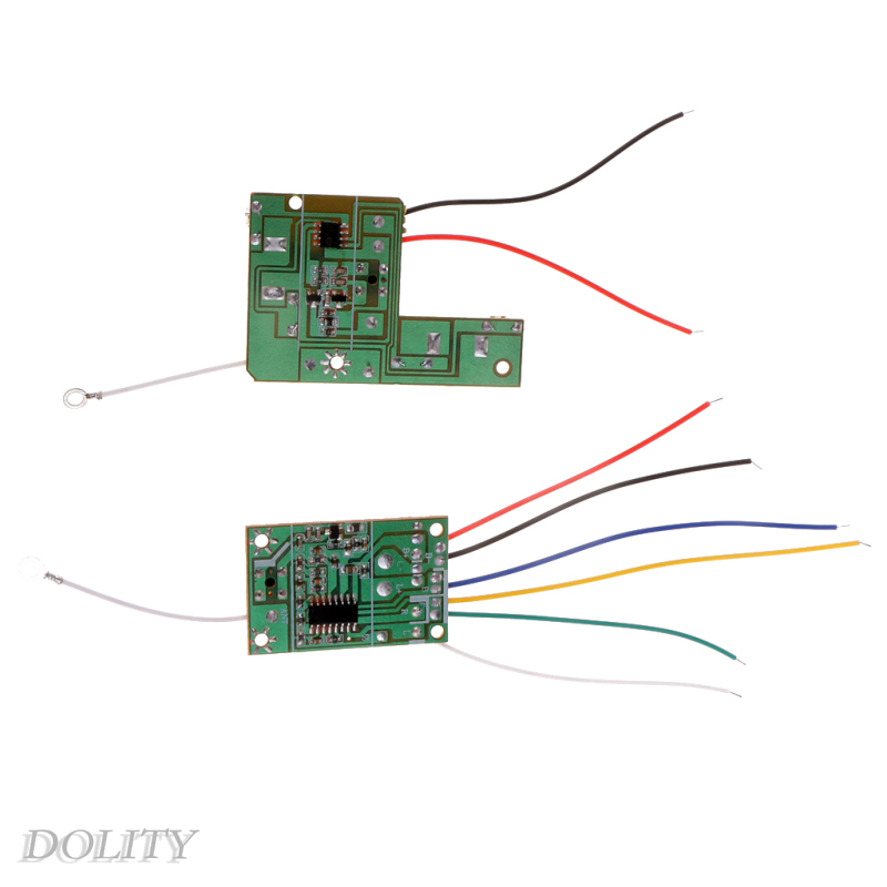 Bảng Mạch Nhận Tín Hiệu Điều Khiển Từ Xa Cho Xe Hơi / Xe Tải 4ch 40mhz Diy