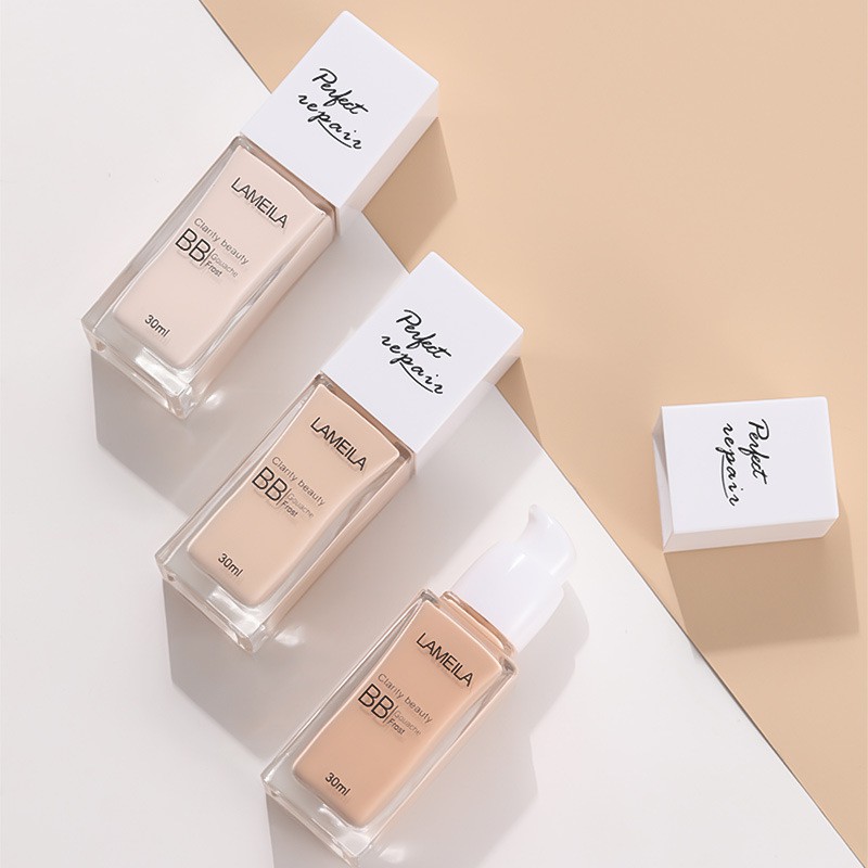 (Bán Buôn – Sỉ) Kem Nền Trang Điểm Che Khuyết Điểm BB Cream Lameila Perfect Repair Light Concealer Foundation K15