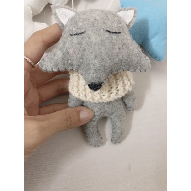 Bộ đồ chơi treo nôi thú rừng xinh xắn