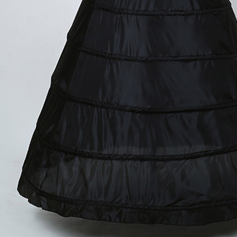 Đầm Cưới 6 Vòng Màu Đen Phong Cách Vintage Cho Nữ