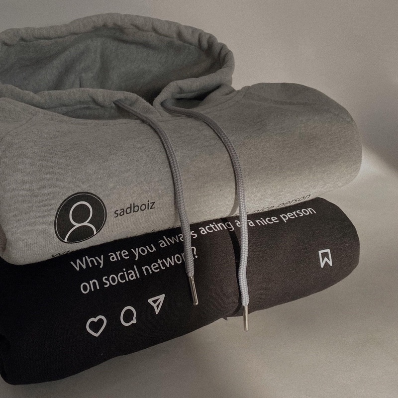 Hoodie sadboiz instagram