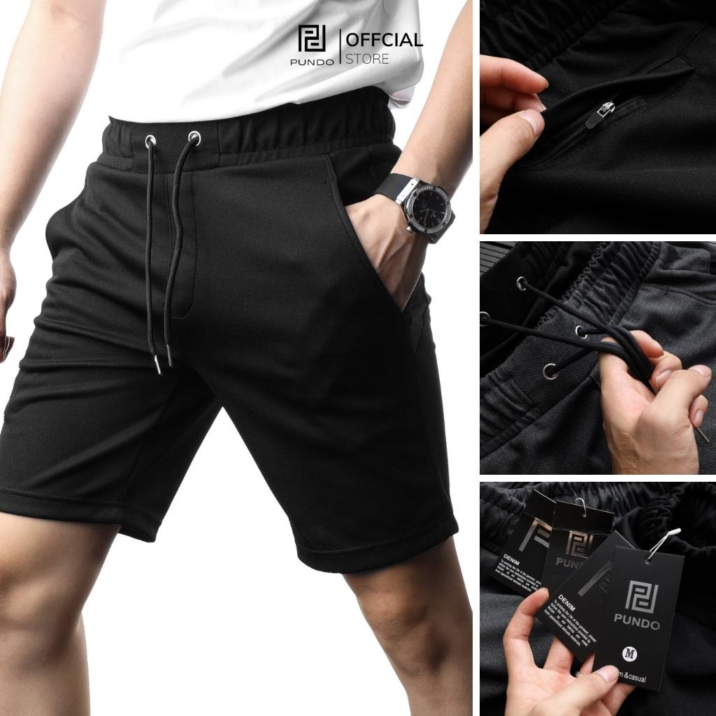 Quần short pc gen nam PUNDO chất liệu pc gen cao cấp co giãn nhẹ màu dễ phối PUNDO QSPD028