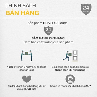Máy Làm Sữa Hạt OLIVO X20 1800W [Chính hãng - BH 24 tháng] Máy Xay Sinh Tố, Làm Sữa Hạt Siêu Mịn Thương Hiệu Mỹ