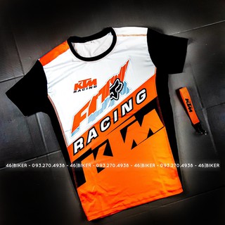 Áo Thun Đua Xe Racing Đủ màu 3D