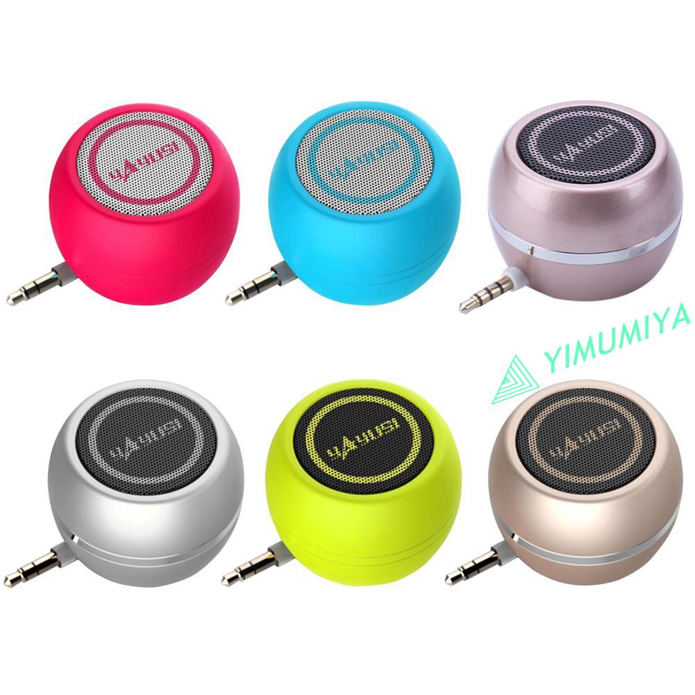 YI A5 Mini Speaker 3.5mm Jack AUX Stereo Music Audio Player for Phone Notebook