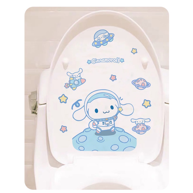 Sticker Pvc Dán Tường Chống Nước In Hình Cinnamoroll Dễ Thương Thời Trang 2022